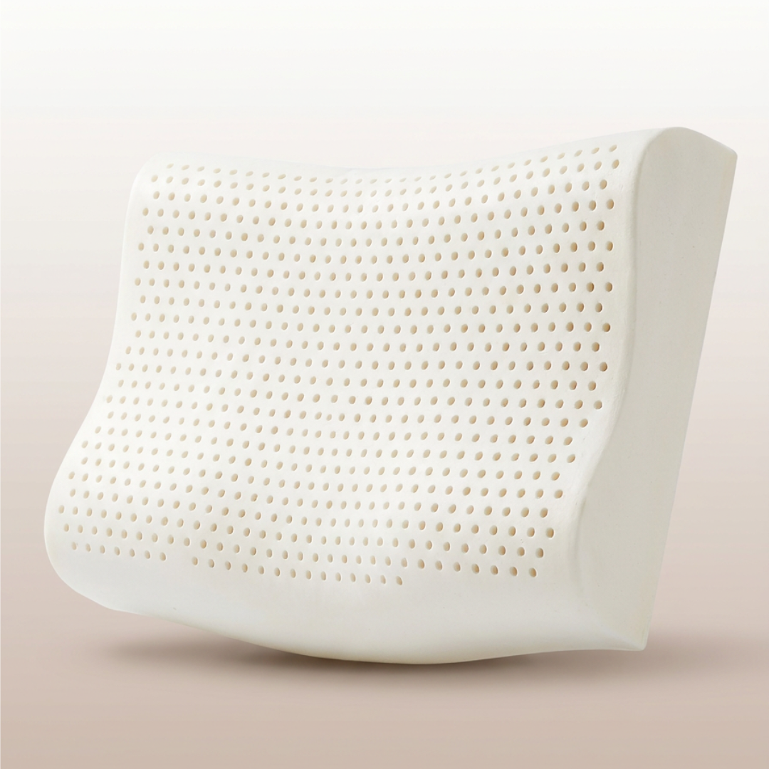 Almohada Cervical Ergonómica de Látex Natural