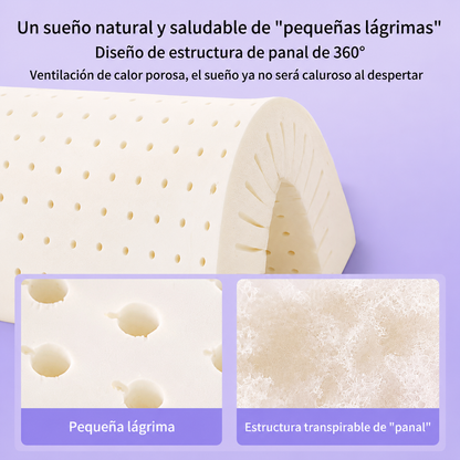 Almohada Cervical Ergonómica de Látex