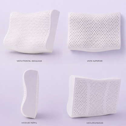 Almohada Cervical Ergonómica de Látex